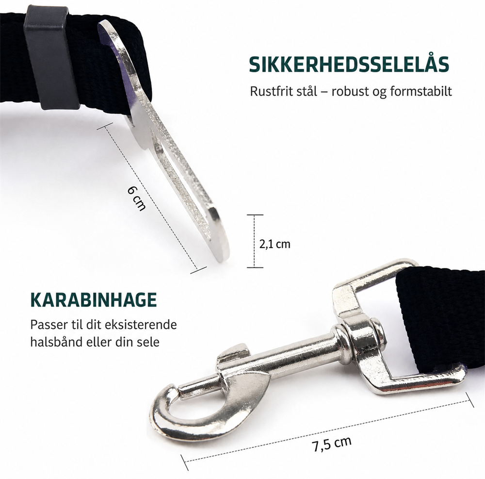 Norindo Justerbar Bilsele til Kat og Hund