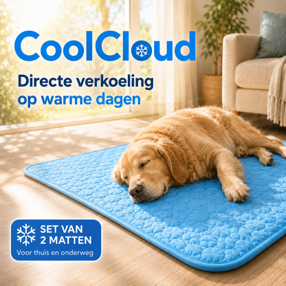 Norindo CoolCloud - Sæt af 2 køle-måtter