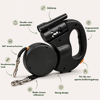 Norindo CordControl - To Hunde, Nul Knuder
