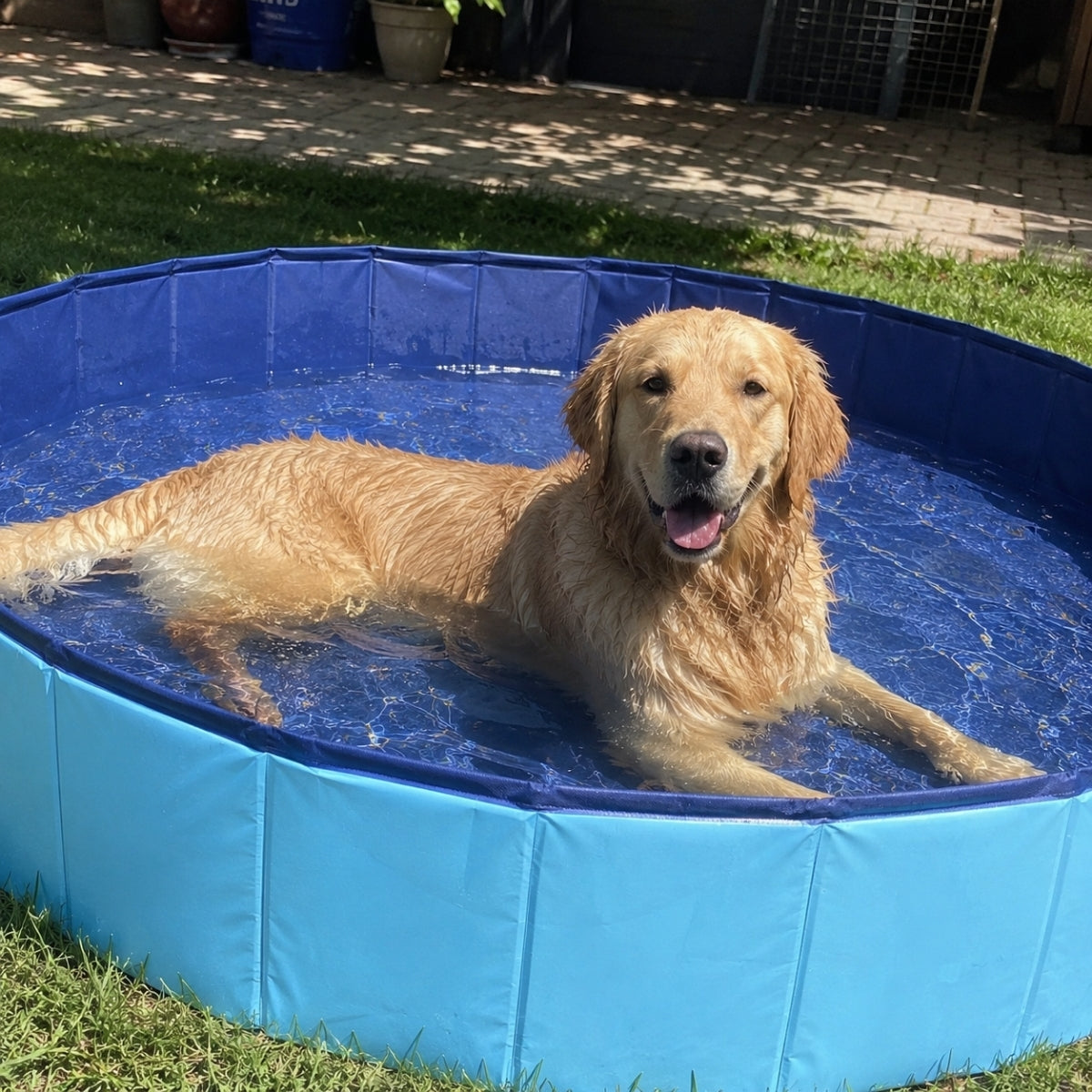 Norindo SummerSplash - Kølende foldbar pool til hunde