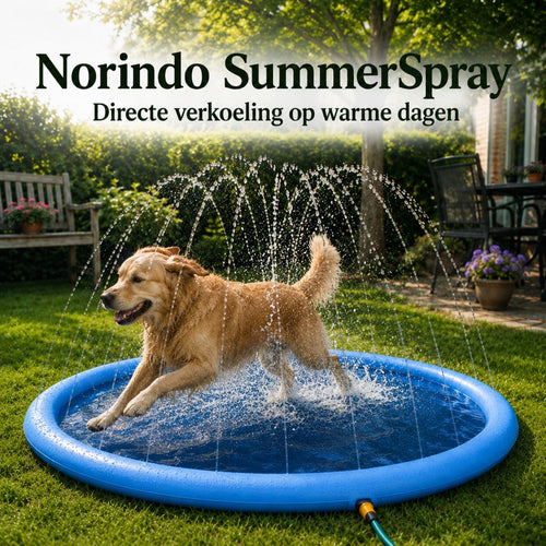 Norindo SummerSpray - Kølende vandlegemåtte med sprinklere