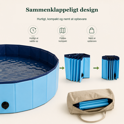 Norindo SummerSplash - Kølende foldbar pool til hunde