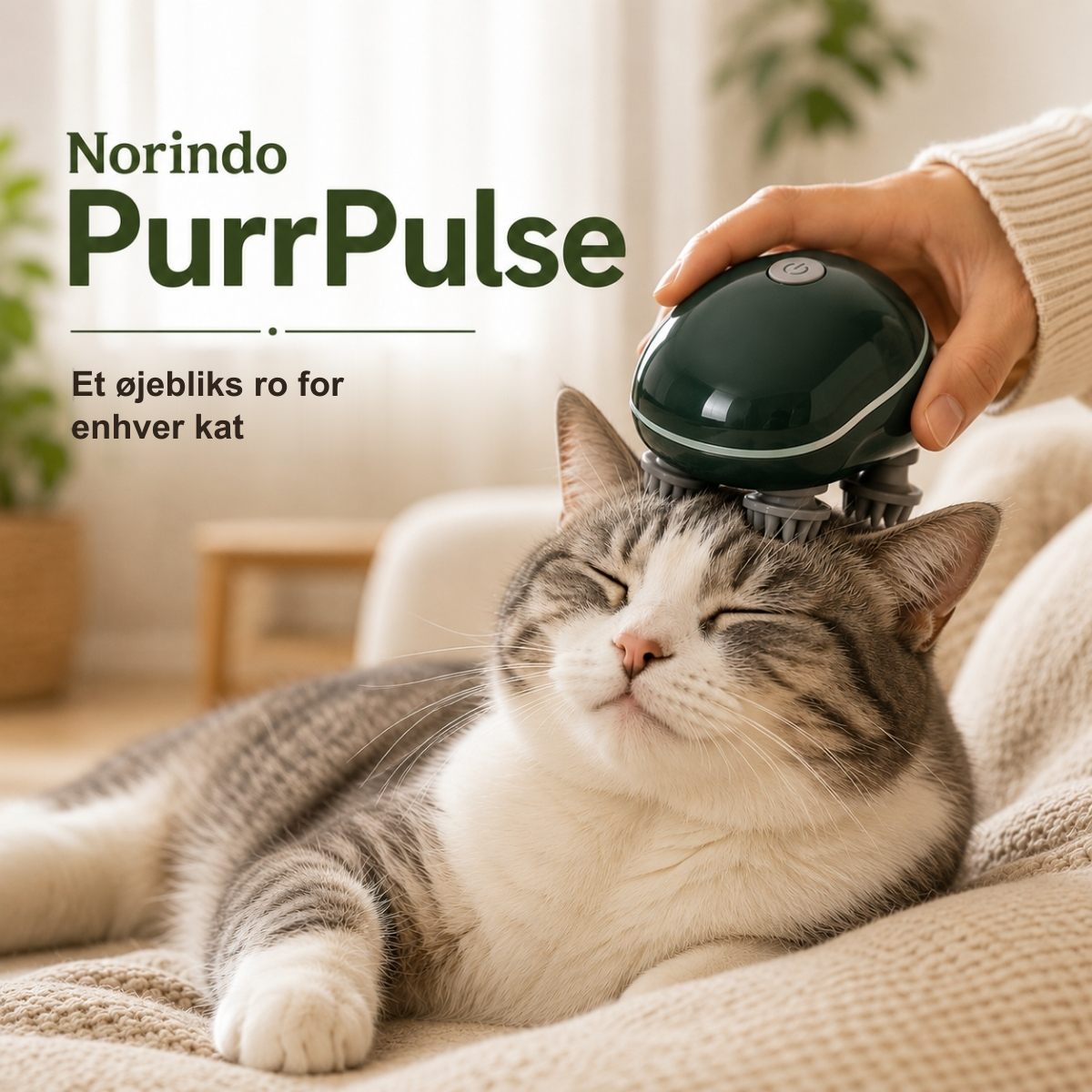 Norindo PurrPulse - Massagen Dit Kæledyr Aldrig Får Nok Af