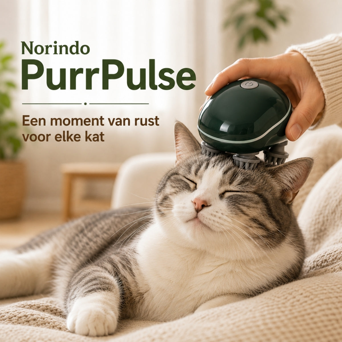 Norindo PurrPulse - Massagen Dit Kæledyr Aldrig Får Nok Af