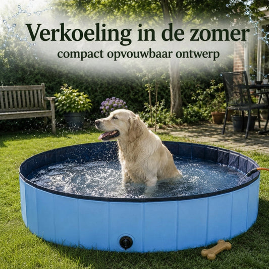 Norindo SummerSplash - Kølende foldbar pool til hunde