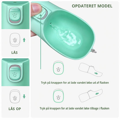 Norindo BuddyBottle – Luksus hundeflaske til på farten