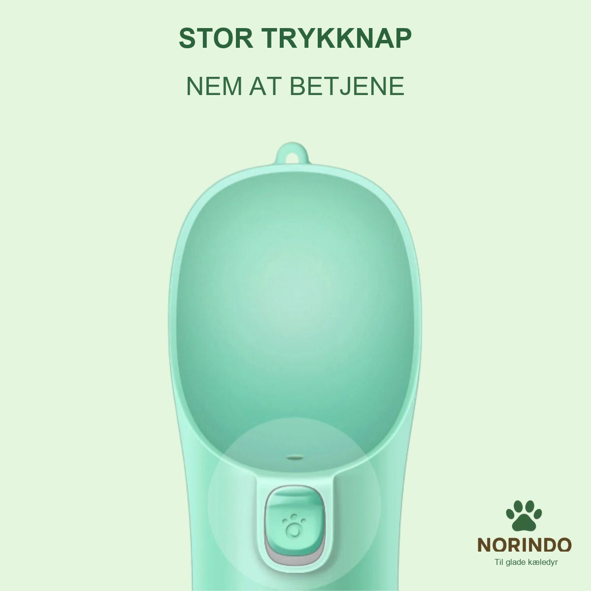 Norindo BuddyBottle – Luksus hundeflaske til på farten