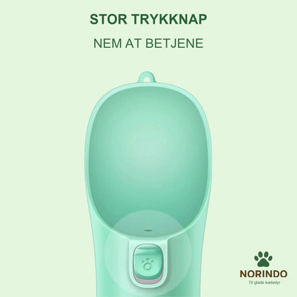 Norindo BuddyBottle – Luksus hundeflaske til på farten