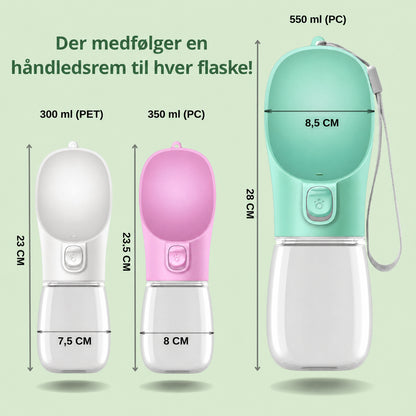 Norindo BuddyBottle – Luksus hundeflaske til på farten