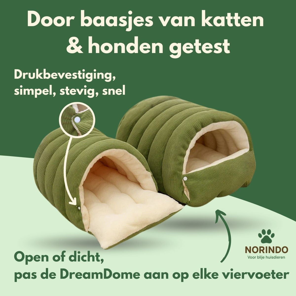 Norindo Cozy DreamDome — Varm hele vinteren igennem
