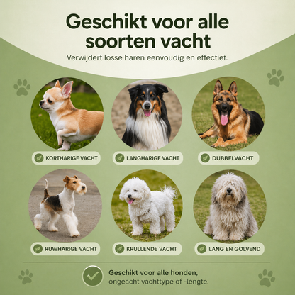 Norindo BrushBuddy - Hundebørste til pelspleje