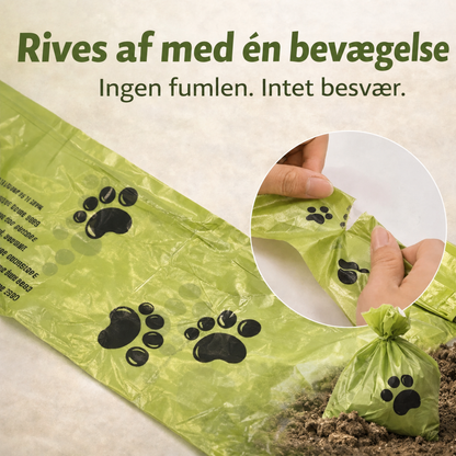 Norindo CleanCarry – Biologisk Nedbrydelige Hundeposer (10 ruller / 150 poser)
