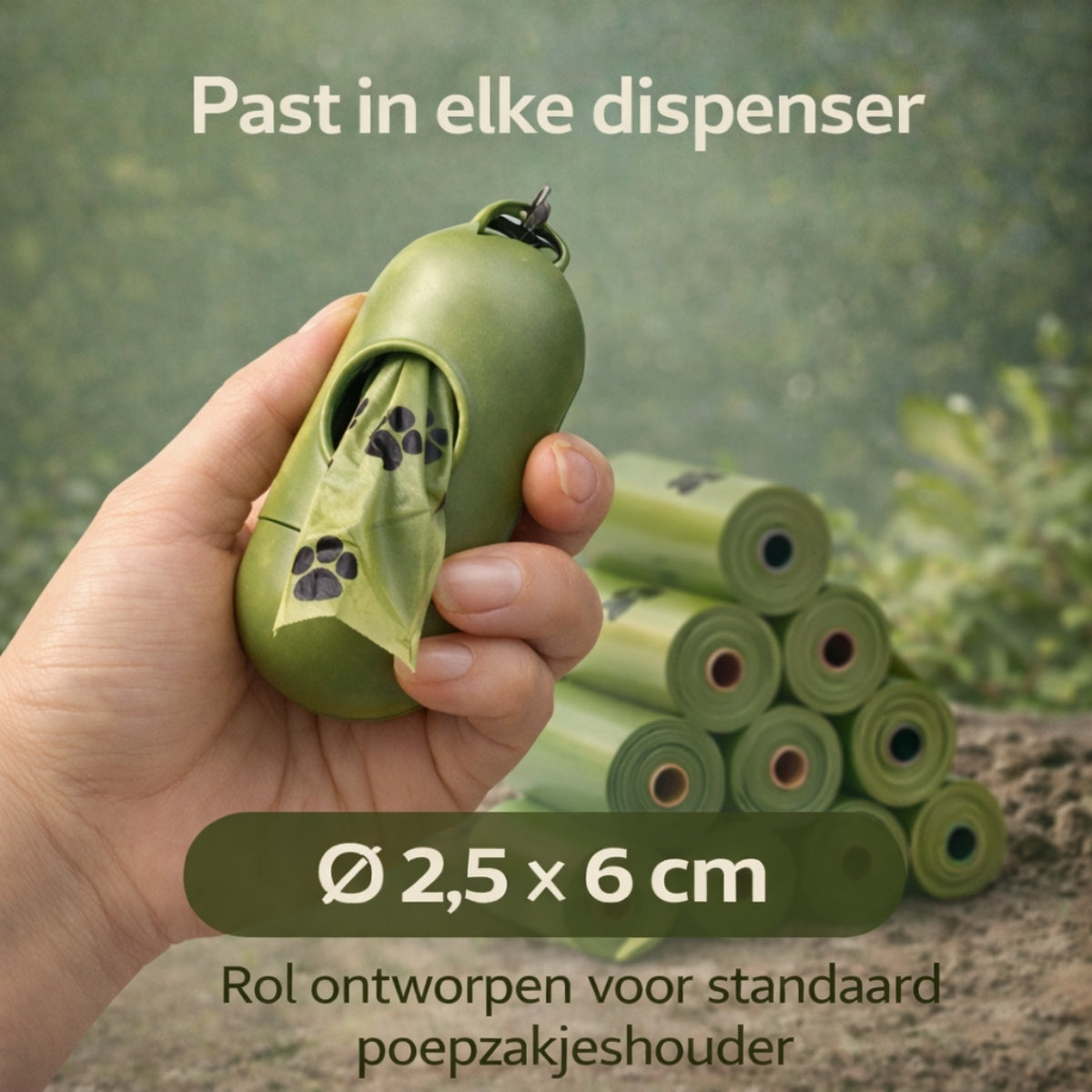 Norindo CleanCarry – Biologisk Nedbrydelige Hundeposer (10 ruller / 150 poser)
