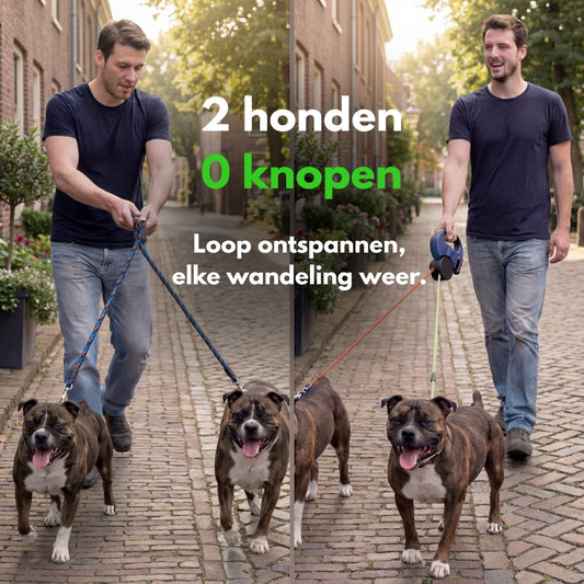 Norindo CordControl - To Hunde, Nul Knuder