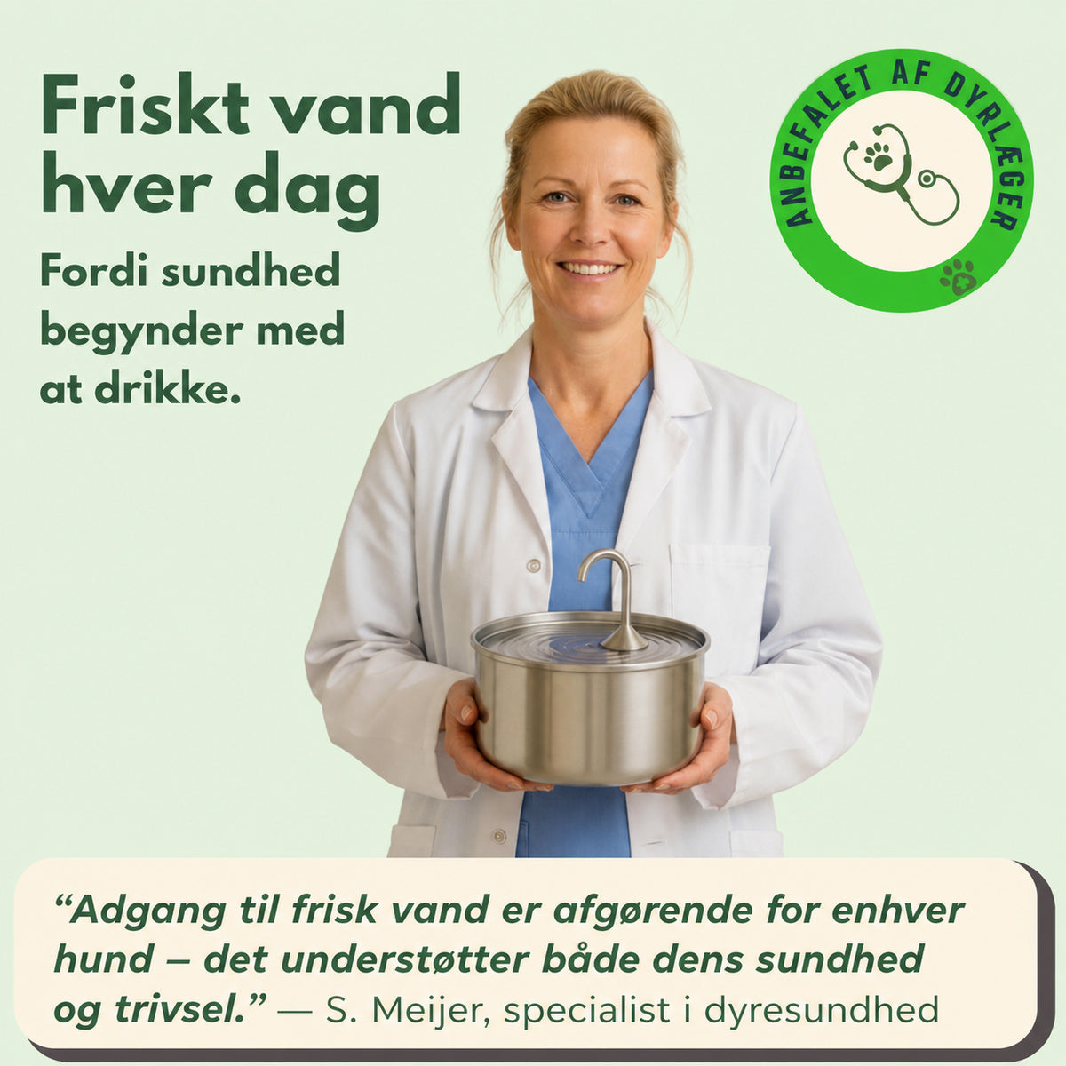 Norindo ForestFlow – Frisk rindende vand til glade firbenede venner