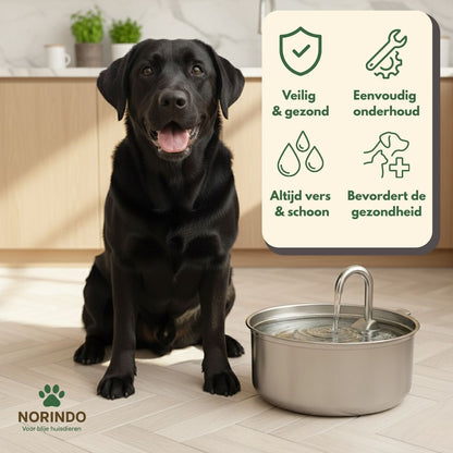 Norindo ForestFlow – Frisk rindende vand til glade firbenede venner