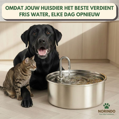 Norindo ForestFlow – Frisk rindende vand til glade firbenede venner