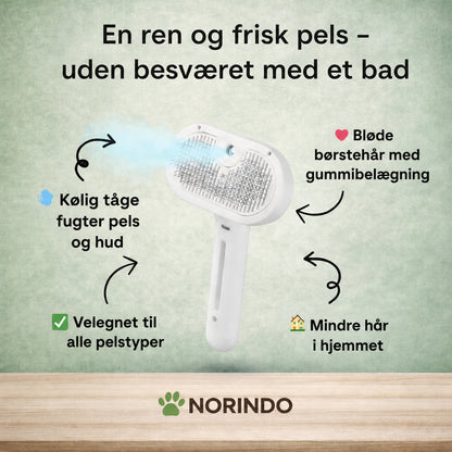 Norindo FurFix – Tågebørste mod løse hår