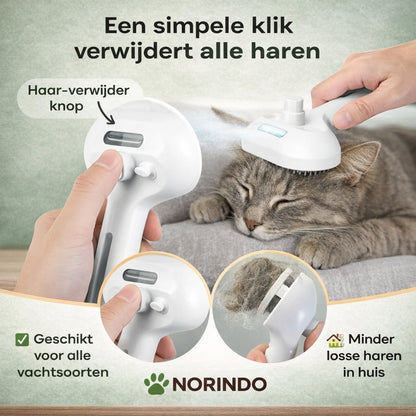 Norindo FurFix – Tågebørste mod løse hår