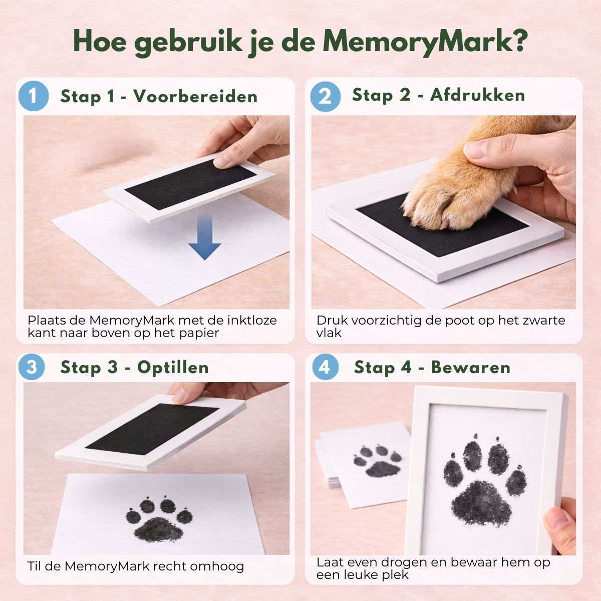 Norindo MemoryMark - Fastholdt for altid, med rene poter