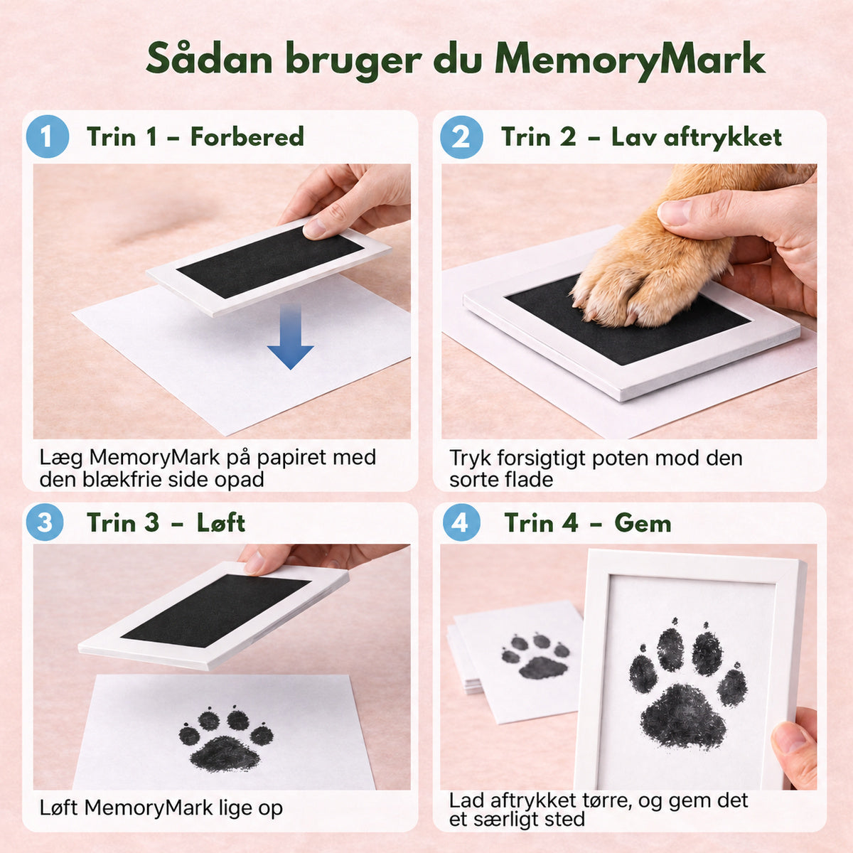 Norindo MemoryMark - Fastholdt for altid, med rene poter