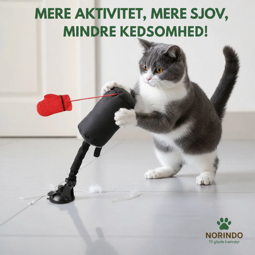 Norindo PunchPole – Holder din kat aktiv & i form