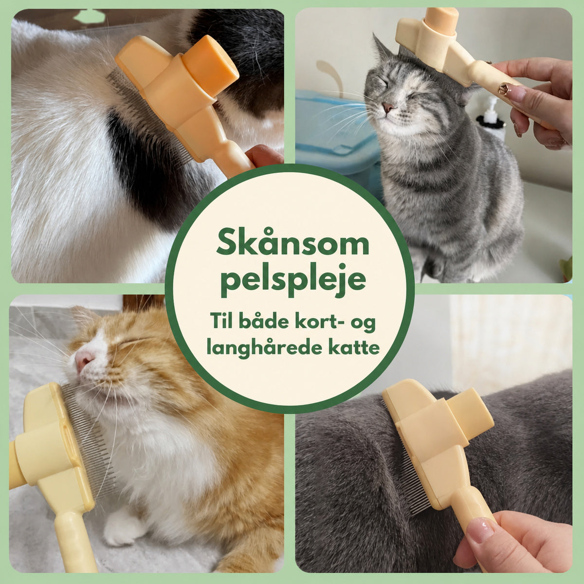 Norindo SilkySwipe – Holder pelsen skinnende og fri for filtknuder