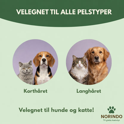 Norindo SilkySwipe – Holder pelsen skinnende og fri for filtknuder