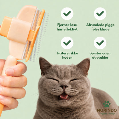 Norindo SilkySwipe – Holder pelsen skinnende og fri for filtknuder