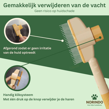Norindo SilkySwipe – Holder pelsen skinnende og fri for filtknuder
