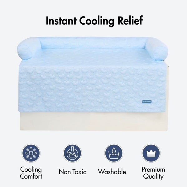 Norindo CoolCushion - Kølende hundemåtte med støtte til varme dage